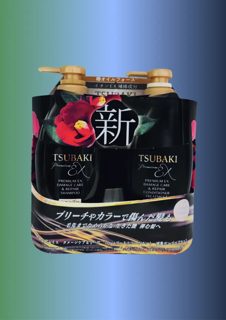 Tsubaki Premium EX Damage Care & Repair Set (Shampoo + Conditioner) – 2 x 400mL