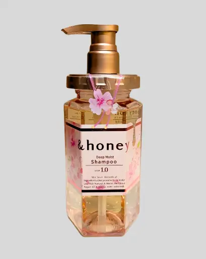 &honey Deep Moist Shampoo Step 1.0–440ML Sakura Limited Edition